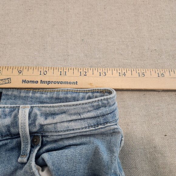 Abercrombie & Fitch Jeans Womens 27/4 Blue Simone High Rise Ankle Stretch 27x27 - Picture 8 of 14